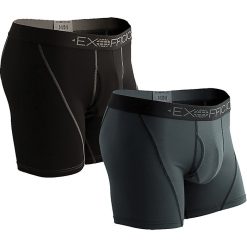 ExOfficio Men's Give-N-Go Sport Mesh 6IN Boxer Brief - 2 Pack -Louis Garneau Sales 10414847x1185901 vAngled
