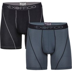 ExOfficio Men's Give-N-Go Sport Mesh 6IN Boxer Brief - 2 Pack -Louis Garneau Sales 10414847x1185901 vFront