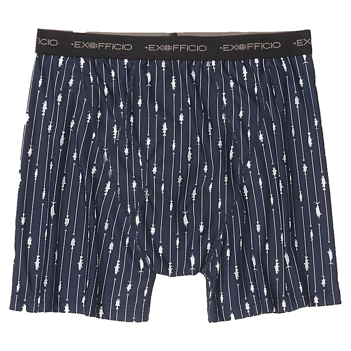 ExOfficio Men's Give-N-Go Printed Boxer Brief 2 ExOfficio Men's Give-N-Go Printed Boxer Brief - Image 2