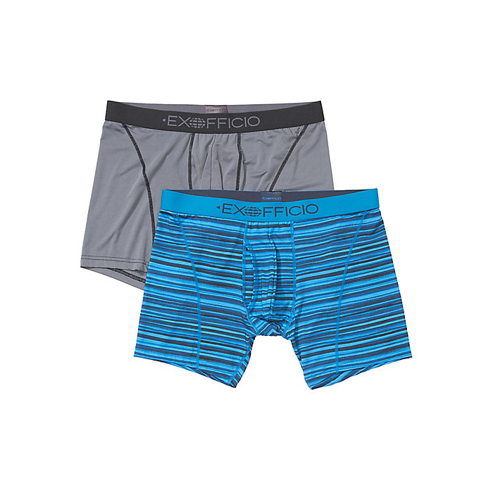 ExOfficio Men's Give-N-Go Sport 2.0 6 Inch Boxer Brief - 2 Pack 1 ExOfficio Men's Give-N-Go Sport 2.0 6 Inch Boxer Brief - 2 Pack